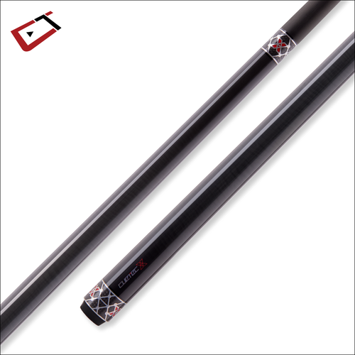 Cuetec 95-120 Cynergy X Raw Black No-Wrap Cue 2