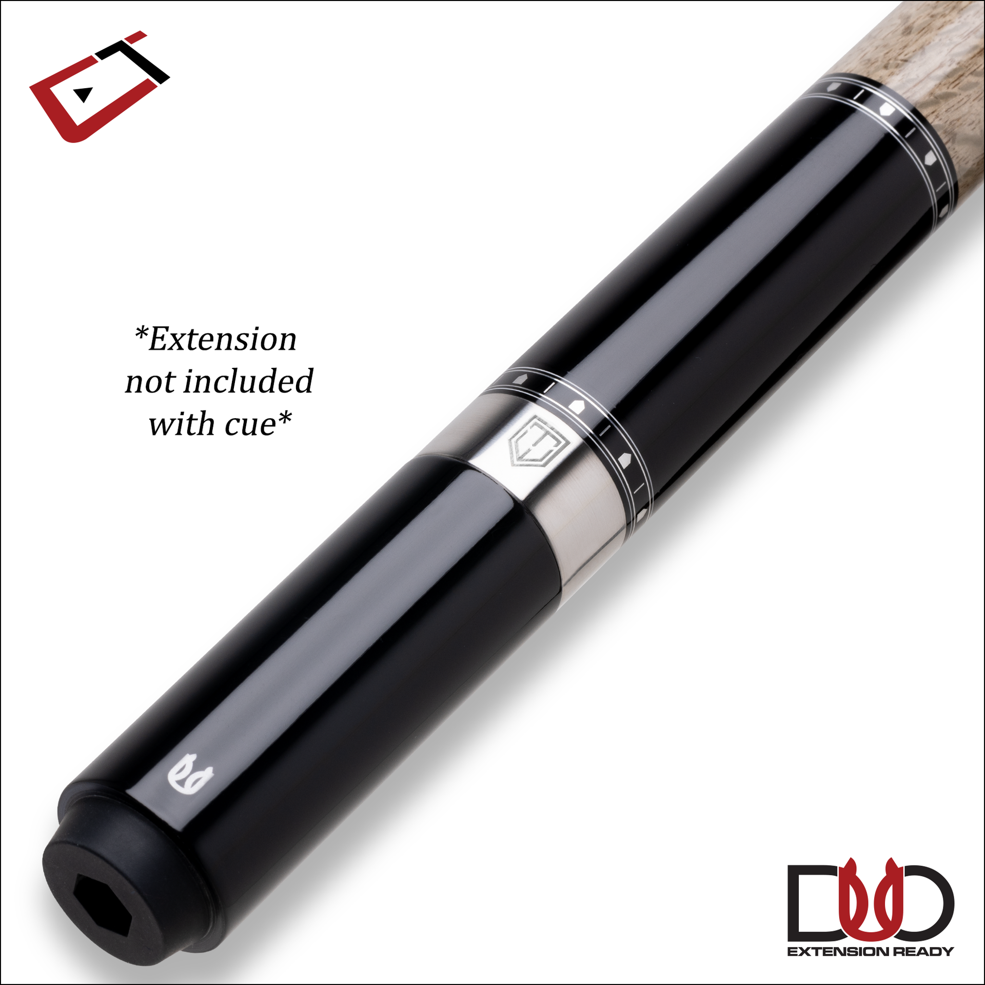 Cuetec 95-109 Cynergy Truewood Sycamore 1 Play Cue - 12.5mm