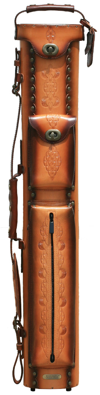 Instroke Saddle 2X4 DO3 Dark Brown Air Brushed Case