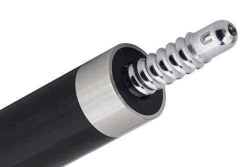 Predator Sang Lee 2-1 Black with Pink / Blue / Purple / Ivorine Butterfly Points Limited Edition Pool Cue - Radial 6