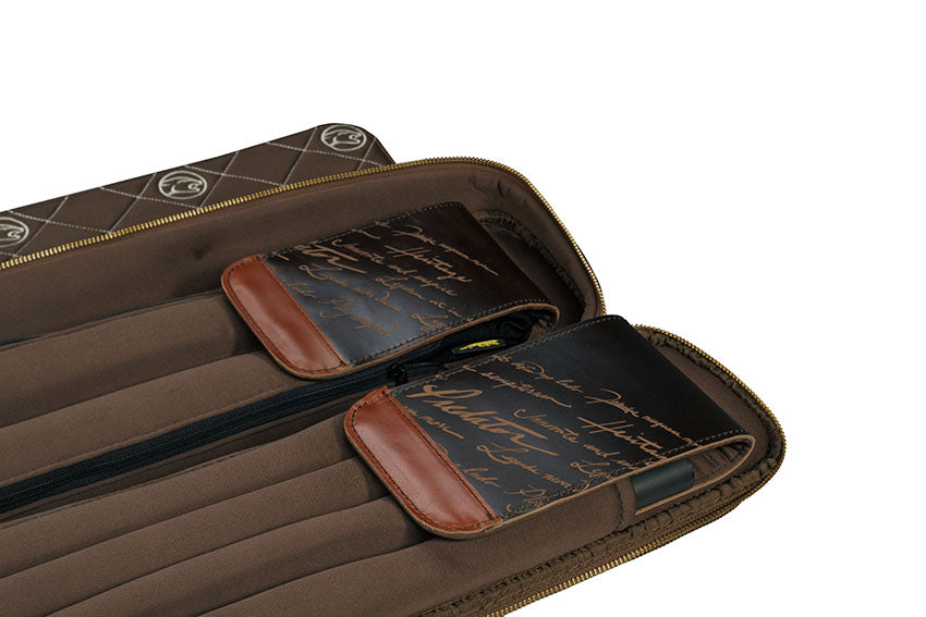Predator Limited Edition Legacy 2x4 Soft Pool Cue Case - Dark Brown