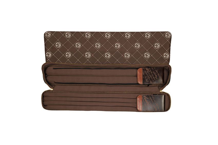 Predator Limited Edition Legacy 2x4 Soft Pool Cue Case - Dark Brown