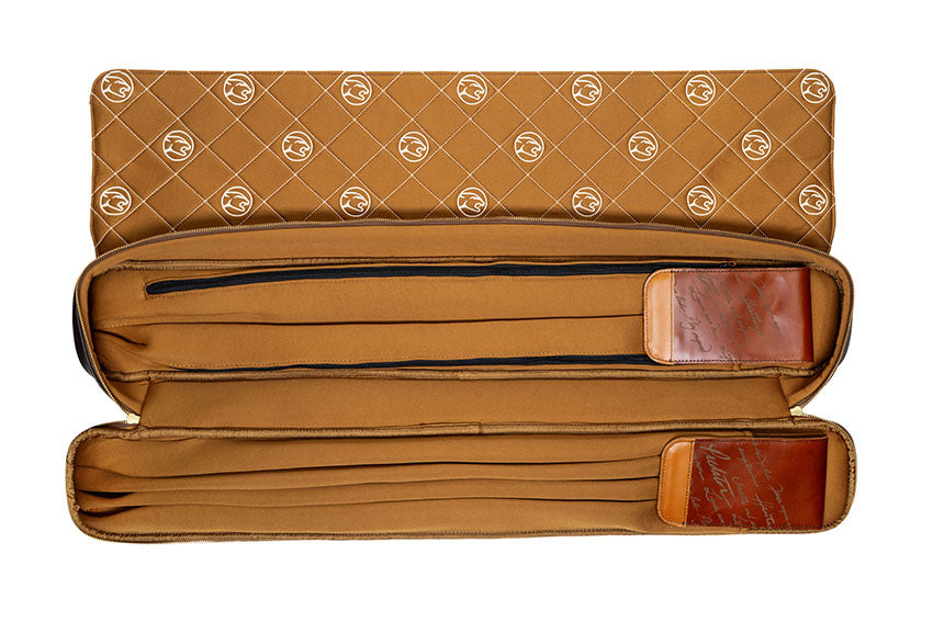 Predator Limited Edition Legacy 2x4 Soft Pool Cue Case - Light Brown