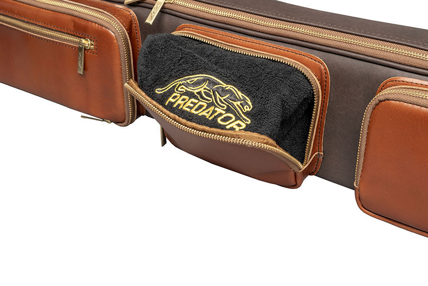 Predator Limited Edition Legacy 2x4 Soft Pool Cue Case - Light Brown