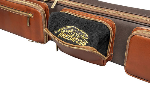 Predator Limited Edition Legacy 2x4 Soft Pool Cue Case - Light Brown 6