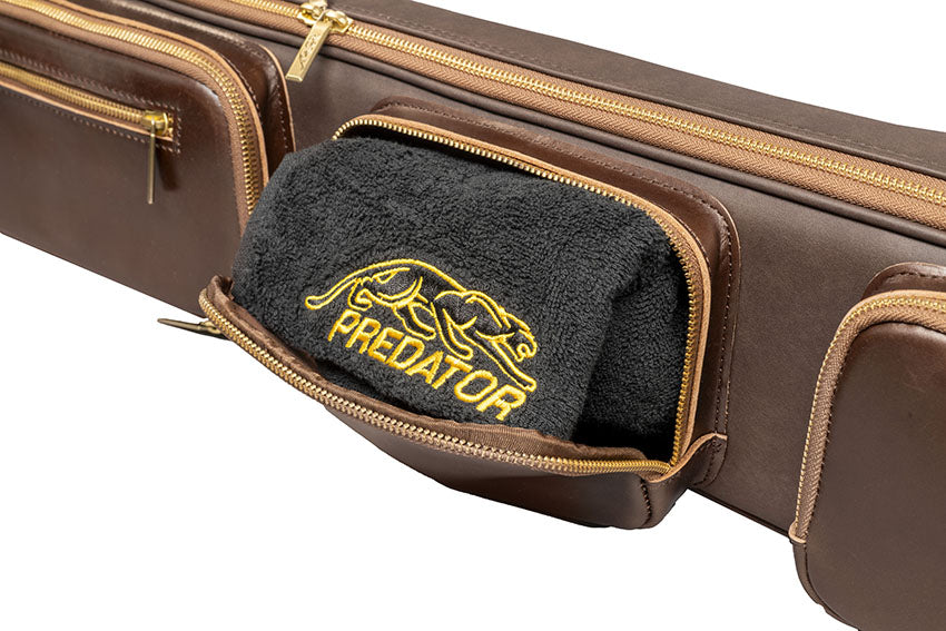 Predator Limited Edition Legacy 3x5 Soft Pool Cue Case - Dark Brown
