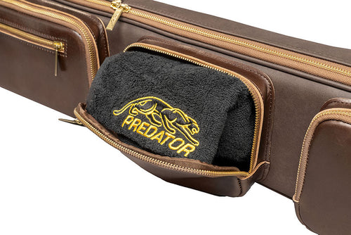 Predator Limited Edition Legacy 3x5 Soft Pool Cue Case - Dark Brown 8