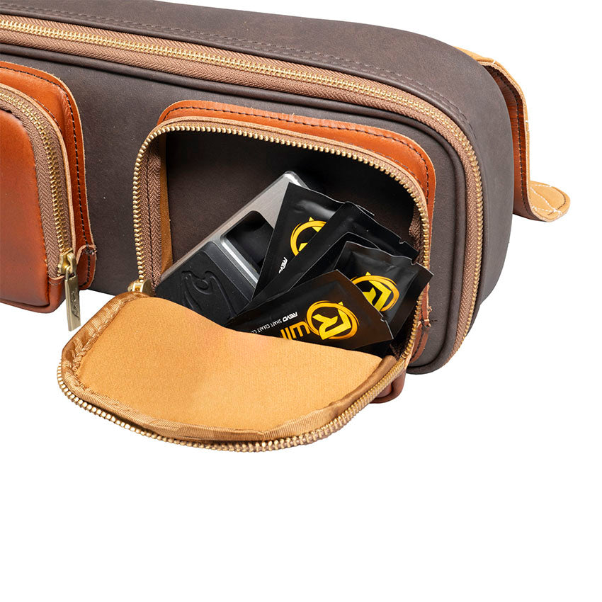 Predator Limited Edition Legacy 3x5 Soft Pool Cue Case - Light Brown