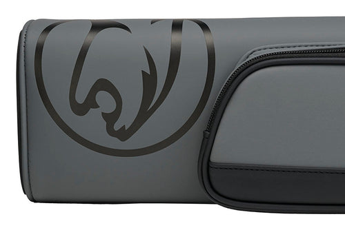 Predator Roadline C35GRYBLKH 3x5 Hard Pool Cue Case - Gray and Black 8