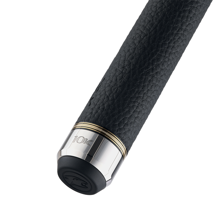 Predator 10K Luxe Leather Wrap Pool Cue - Black