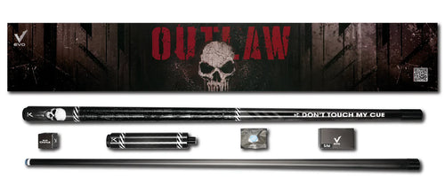 EVO Outlaw Punisher Leather Wrap Pool Cue Maxbing Edition 3