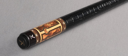EVO Luna Golden Crest Leather Wrap Pool Cue Maxbing Edition 4