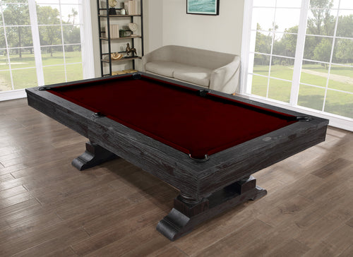 Phoenix 8 Foot Pool Table Black Oak 6