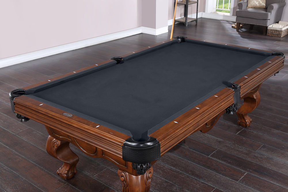 Savannah 8 Foot Pool Table Birch Brown Walnut
