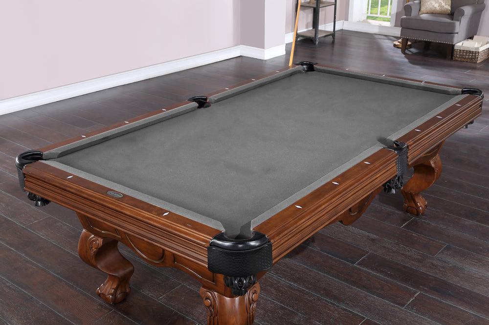 Savannah 8 Foot Pool Table Birch Brown Walnut