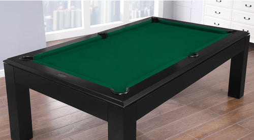 Aragon 7 Foot Pool Table with Dining Top Black 10