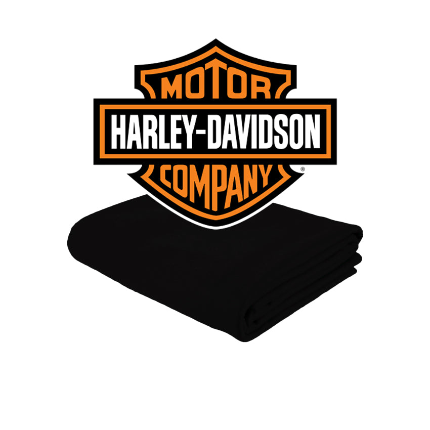Harley Davidson Pool Table Felt Eagle Bar and Shield