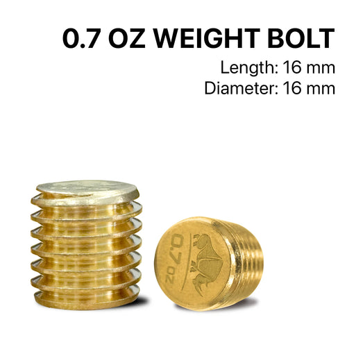 Rhino RCWBKIT Weight Bolt Kit - 2.60oz. Total 6