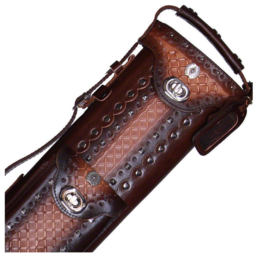 Instroke Southwest Series 3x5 Pool Cue Case - Brown
