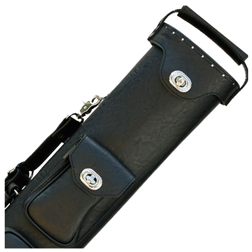 Instroke Premier Series 2x3 Pool Cue Case - Black