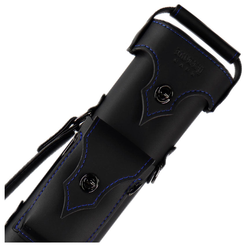 Holly Spectrum Series Hard Cue Case - Sapphire Stitched