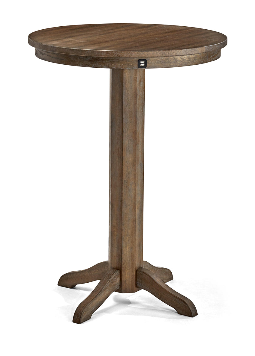 Brunswick Traditional Pub Table With USB Port
