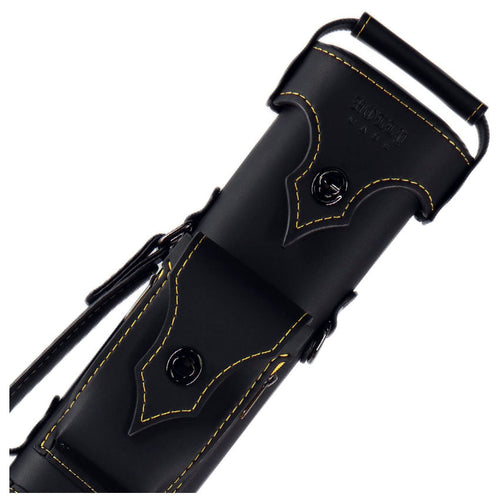 Holly Spectrum Series Hard Pool Cue Case - Citrine Stitched 1