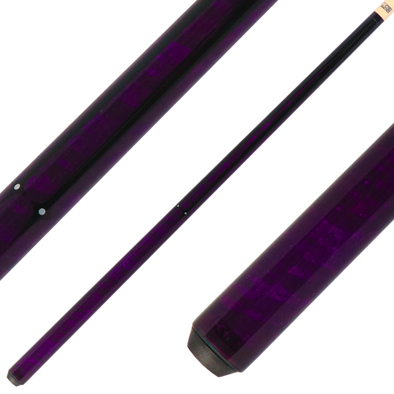 K2 KLSPPL Radial Pool Cue - Purple Sneaky Pete with 11.75mm LD Shaft