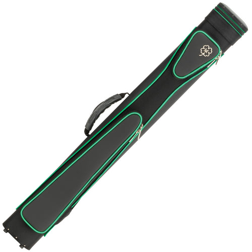 McDermott 750928 Tournament Collection Black/Green 2x2 Sport Pool Cue Case 1