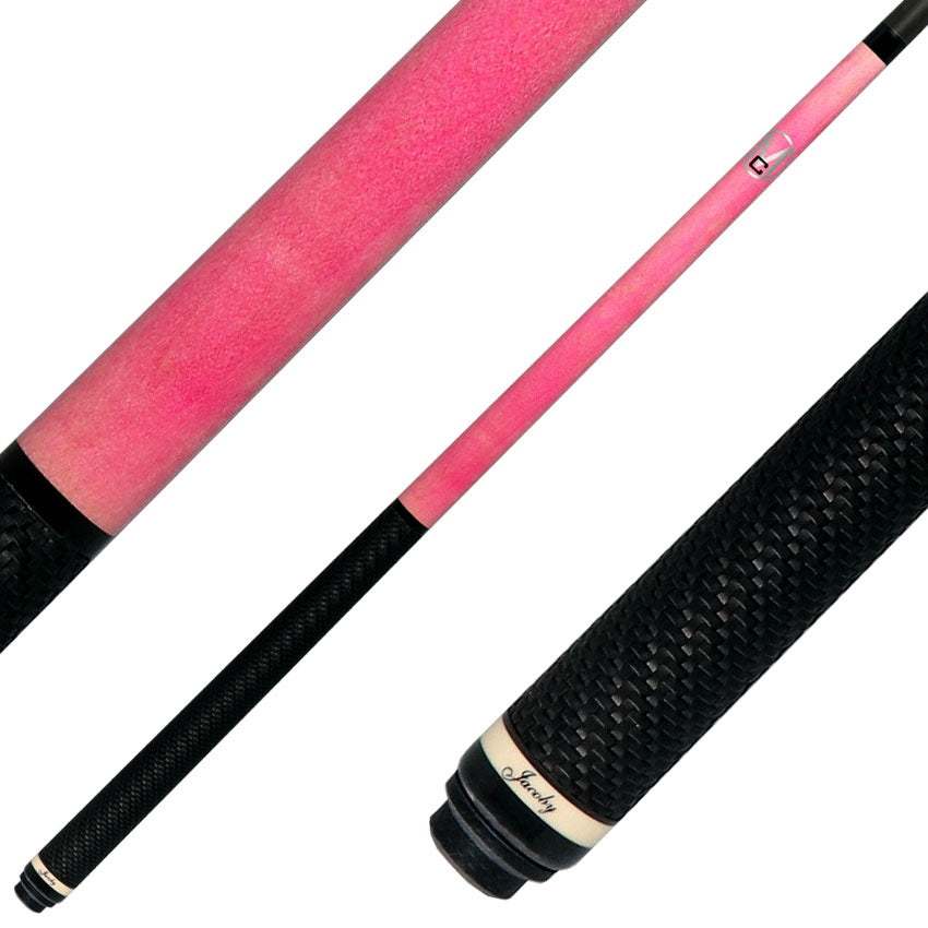 Jacoby Custom JACMCSGPNK Monster Crush Break Cue with Sport Grip - Pink