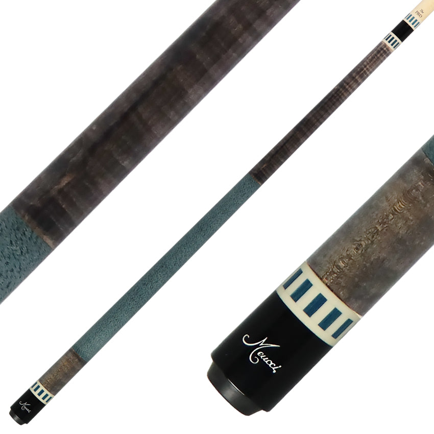 Meucci BE-12 Pool Cue - Gray-Stained Maple Pro Shaft