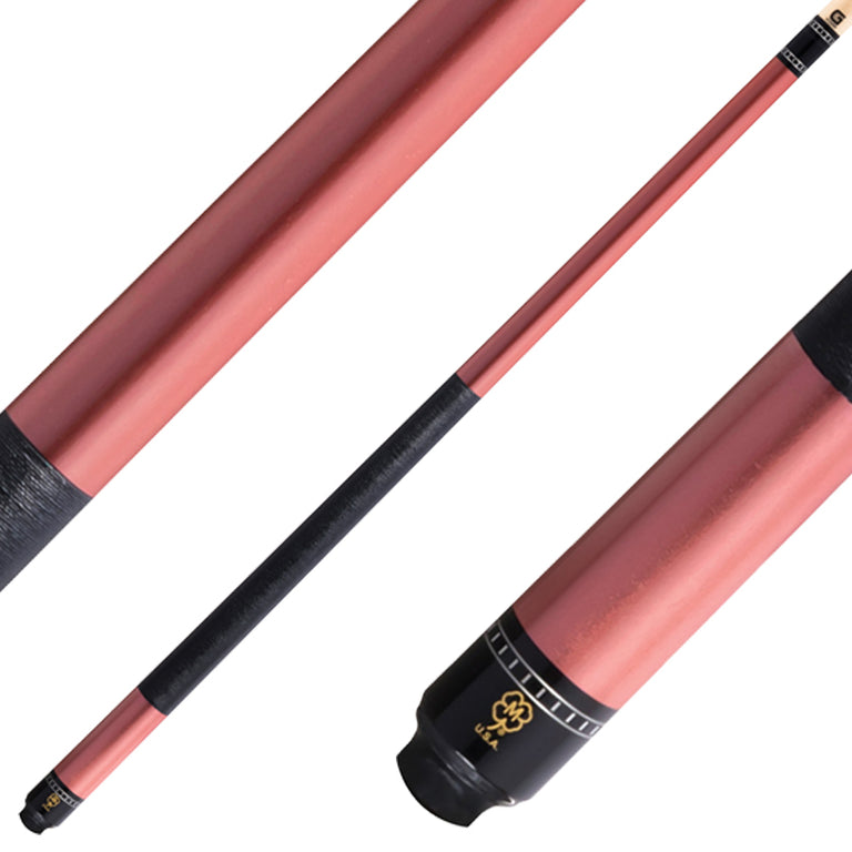 McDermott G340 G Series Pool Cue - Rose Gold Maple with Irish Linen Wrap