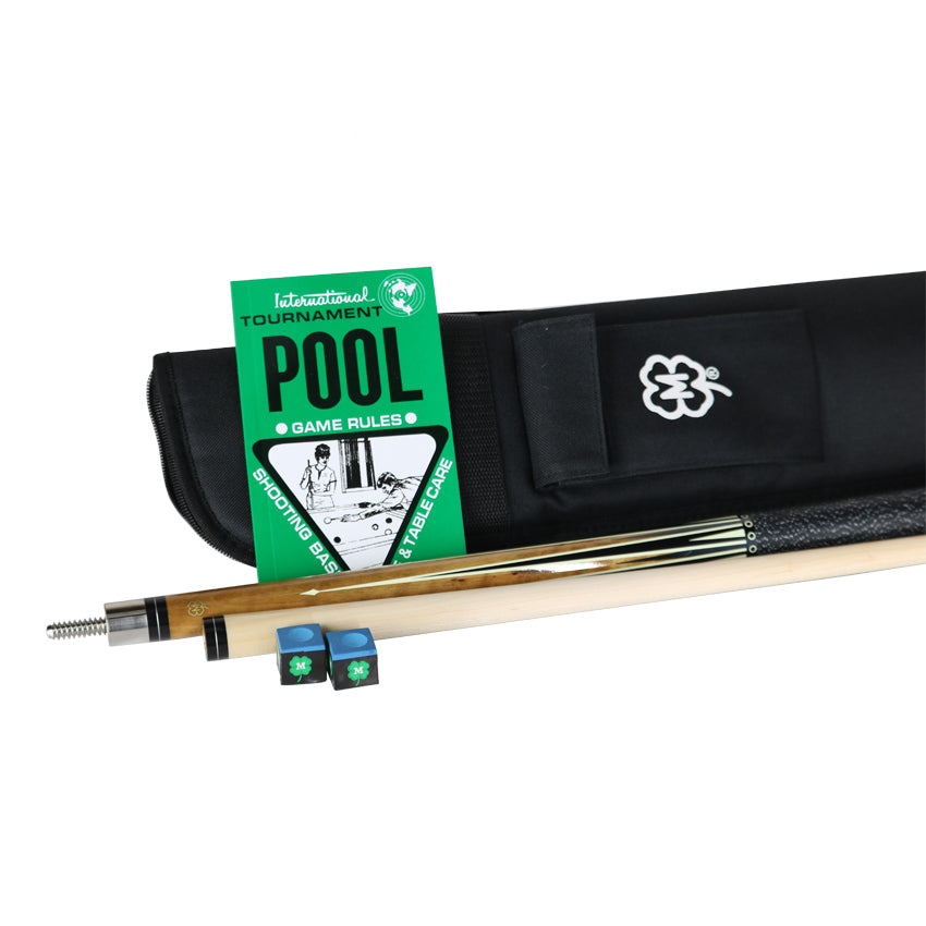 McDermott KIT3 Deluxe Cue Kit - Cue with Soft Case and Chalk