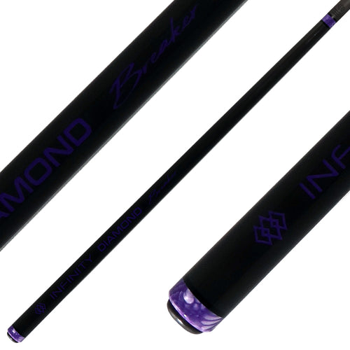 Infinity INDBPU Diamond Breaker Carbon Fiber Break Cue - Purple 1