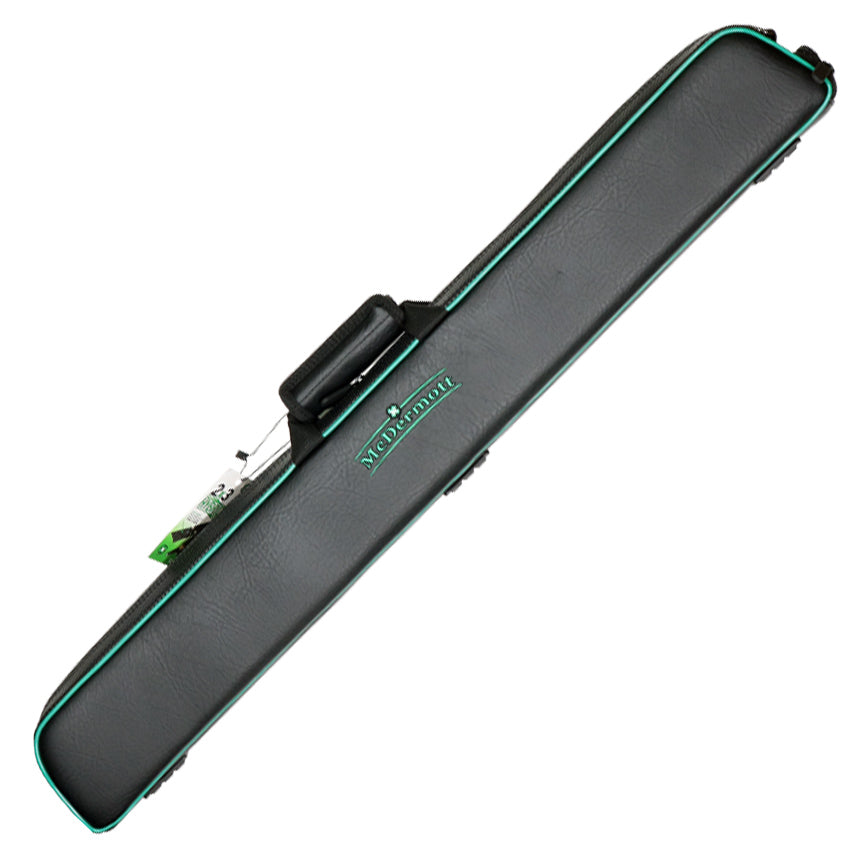 McDermott 2x3 Hybrid Cue Case - Black and Green