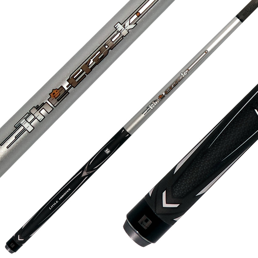 Little Monster LMBRKCLUVSWSV Classic Silver Impact Break Cue with Carbon Fiber Shaft
