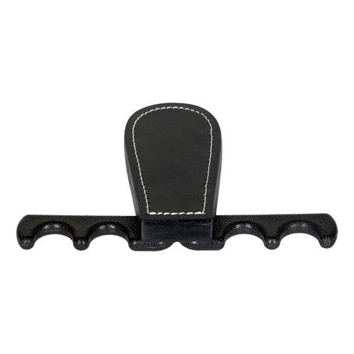 Poolgods Leather 4 Pool Cue Holder - Black 1