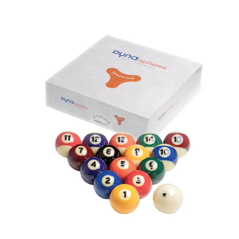 Dynasphere Vanadium 572 Pool Ball Set