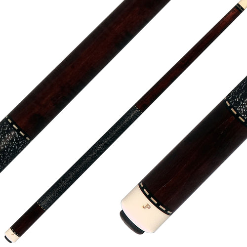 J Pechauer JP02T JP T Series Pool Cue - Rosewood-Stained Maple with Linen Wrap 1