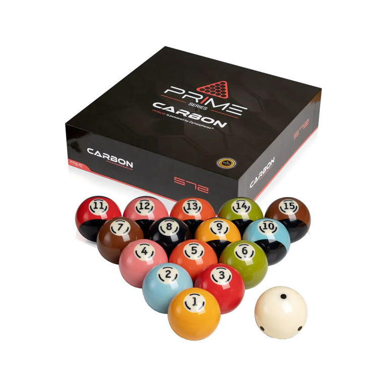 Dynasphere Prime Carbon 572 Pool Ball Set
