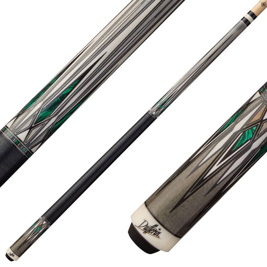 Dufferin D506 Pool Cue with Linen Wrap - Shadowed Pines