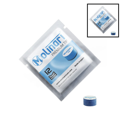 Molinari Laminated Leather Pool Cue Tips 1