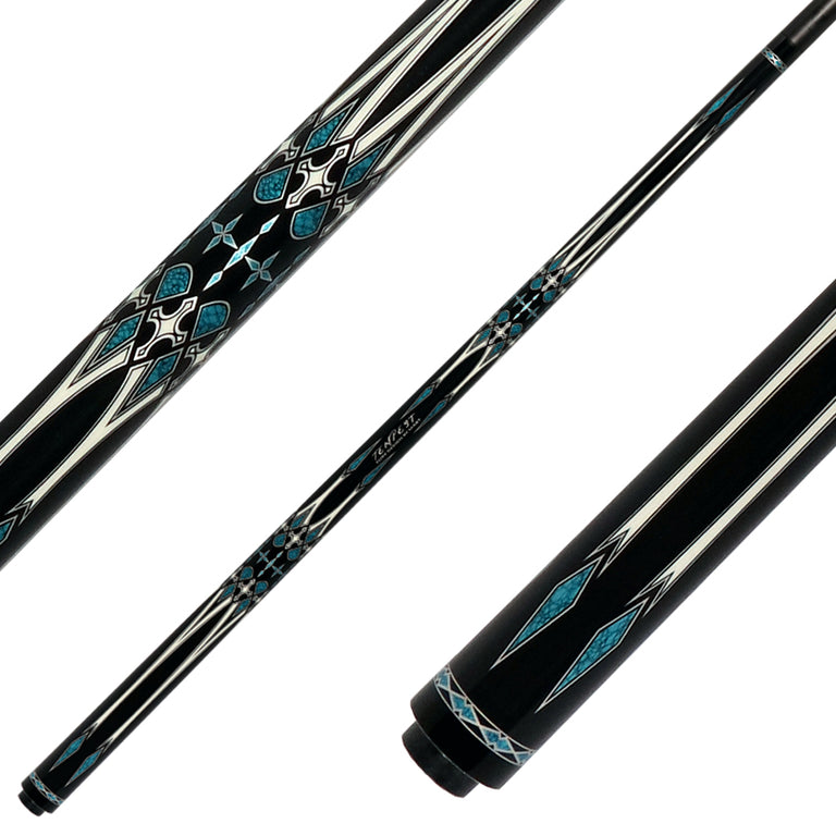 Fury AF4 No Wrap Pool Cue with Carbon Fiber Shaft