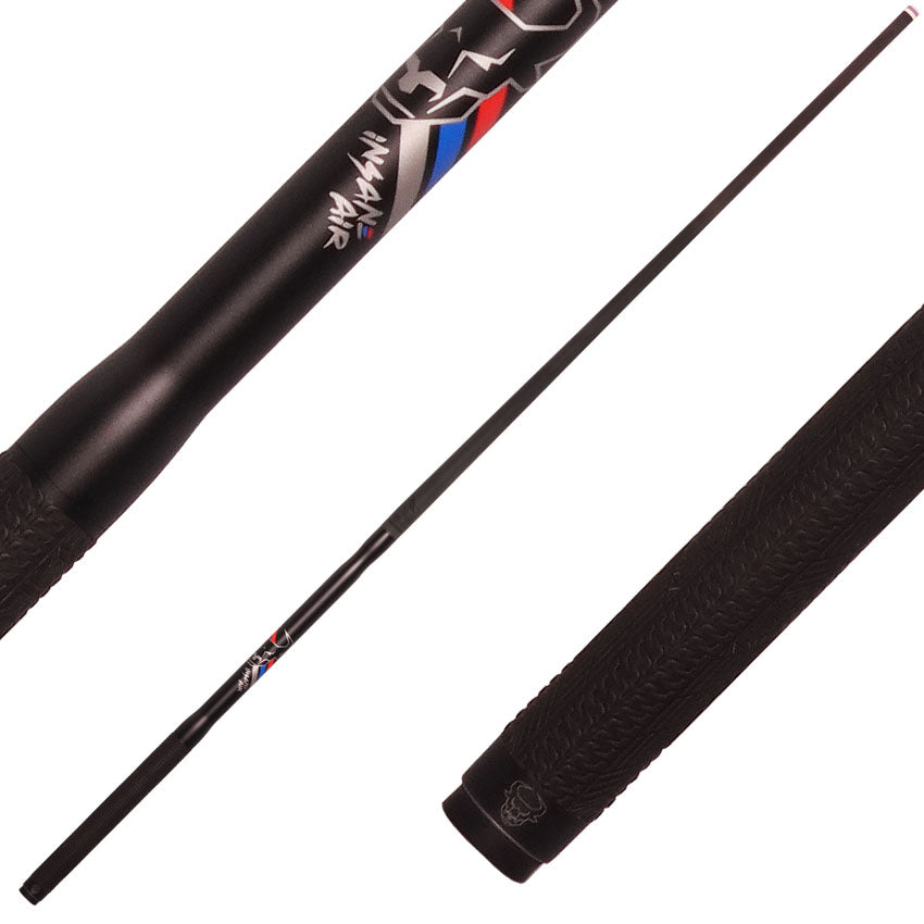 Bull Carbon BCIAW Insane Air Jump Cue with Multi-Zone Sport Grip Wrap