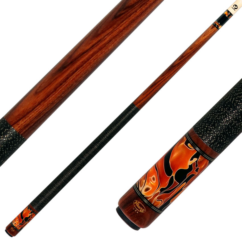 Viking TW1300 Twilight Series Play Cue - Pau Ferro Forearm with Raging Fury Premium Pearl