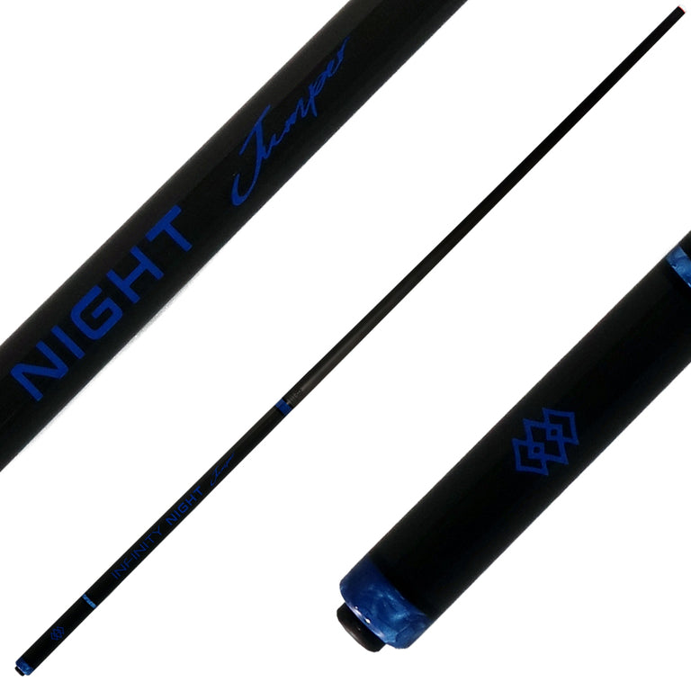 Infinity Night Jumper Carbon Fiber Jump Cue - Blue