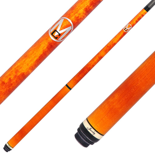 Jacoby Custom JACMCNWORG Orange Monster Crush No Wrap Break Cue 1