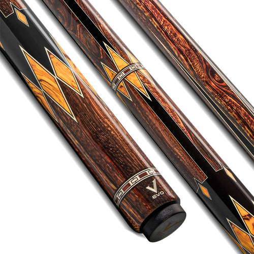 EVO MEG Ember Fang No Wrap Pool Cue 1