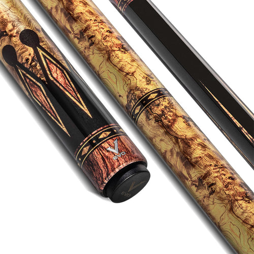EVO Warrior Canyon Bronze No Wrap Pool Cue 1