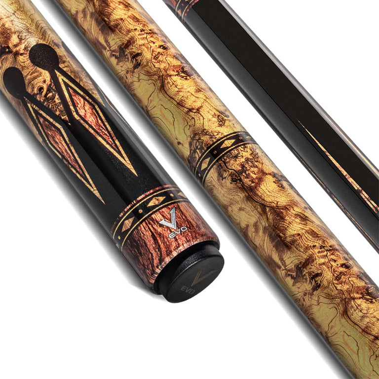 EVO Warrior Canyon Bronze No Wrap Pool Cue